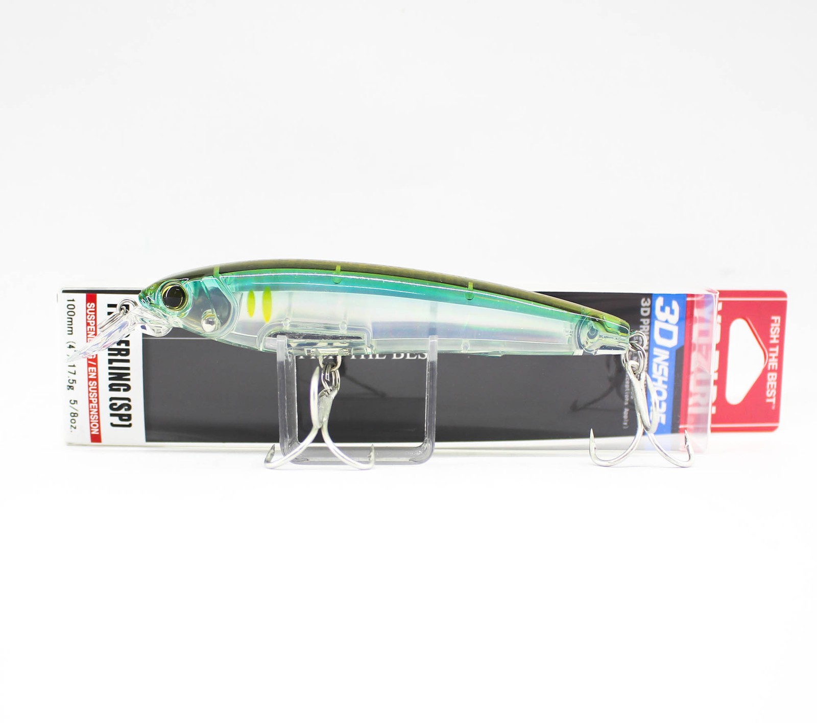 Yo Zuri Duel 3D Inshore Fingerling 100SP Suspend Lure R1410-HHAY (9846)