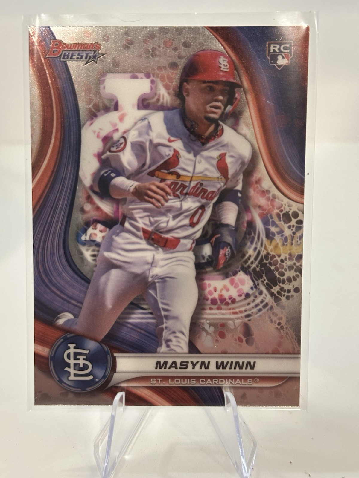 2024 Bowman’s Best Masyn Winn RC Rookie Card Base #60