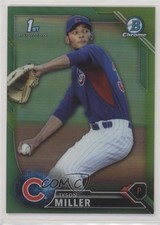 2016 Bowman Draft Chrome Picks Green Refractor 20/99 Tyson Miller #BDC-58 4h5