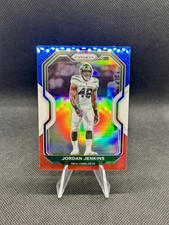 Jordan Jenkins 2020 Prizm Red White & Blue #33 Jets