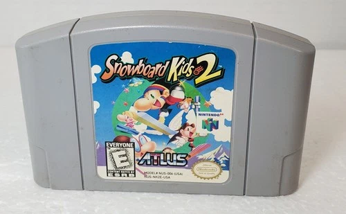 Snowboard Kids 2 - (Nintendo 64 / N64) ⭐️RARE & Authentic Cartridge - TESTED✅️