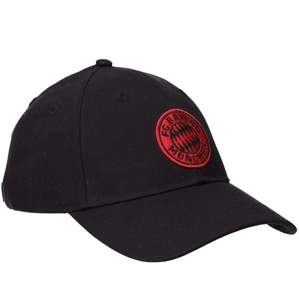 FC Bayern München Baseballcap Logo Classic schwarz Kappe FC Bayern Fanartikel - Bild 2 von 4
