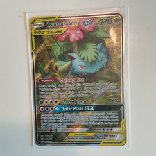 The Pokémon Company Venusaur & Snivy GX SM229 SM English Holo Promo 270HP Basic on eBay