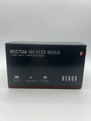 Noctua NH-U12S Redux CPU Cooler   Quiet PWM Fan, Intel/AMD, Complete w/ Box