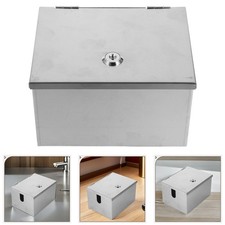 Durable Lockable Outdoor Socket Cover Stainless Steel Waterproof Box