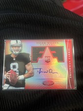 2013 Panini Certified - Freshman Fabric Tyler Wilson #338 Mirror Red Signatures
