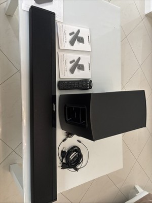 Bose Cinemate SR 1 (Soundbar + Subwoofer + Fernbedienung + Bedienungsanleitung )