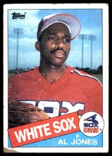 Al Jones 1985 Topps #437 Chicago White Sox MLB READ FREE SHIPPING AutographDen