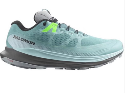 Salomon Ultra Glide 2 Sneaker Grün Größe UK 7,5 NEU Original UVP 139£ #c7