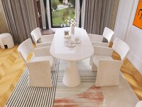 Modern Esstisch 4X StüHle Designer LuxuriöSes Einrichtung Esszimmer Set 5Tlg