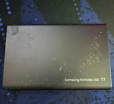 Samsung Portable SSD T7 1TB External SSD USB-C/USB Black (MU-PC1T0T)