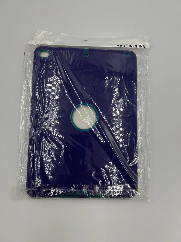 Purple Ipad Case For Air 2 Apple Ipad, Rugged Plastic Rubber.                 1K - Image 3 of 4