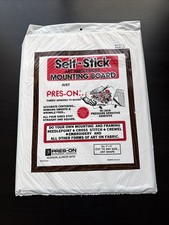 Self-Stick Art Needlework Mounting Board Pres-On 11"x14" Factory Sealed