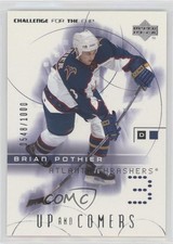 2001 Challenge for the Cup Up and Comers /1000 Brian Pothier #94 Rookie RC md3