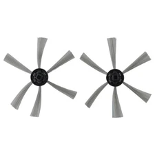 Pack of Two Replacement Side Brushes for Robotic Vacuums Mini & For Smart