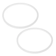 2pcs Silicone Gasket Replacement For Lunch Containers - Airtight Seal Rings For