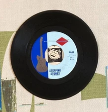 Eddie Burkey 45 Stepping Stones / Emerald Shadows 1965 Surf Mod Instrumental EX