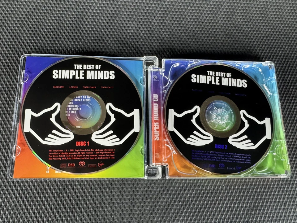 Simple Minds/ The Best Of Virgin SACDV-2953 Doppel-Hybrid-SACD (Sehr rar!)ar - Bild 2 von 3