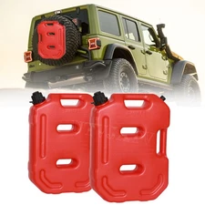 2x 2.6Gallon 10L Fuel Can Emergency Backup Gas Tank for ATV UTV Offroad 4WD