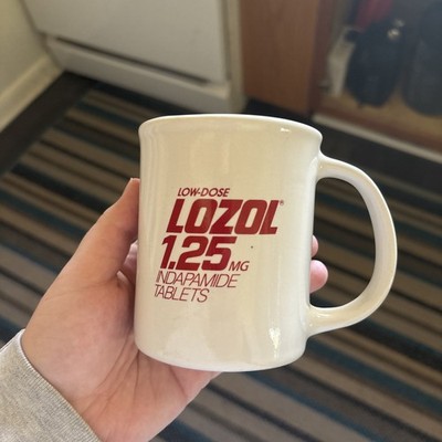 Lozol Pharmaceutical Half Coffee Mug Full Benefits At Half The Dose