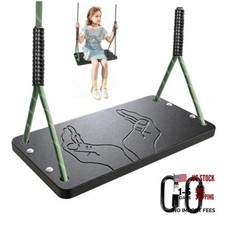 Heavy Duty Swing Seat, Non Slip Tree Swing Seat Set Playground Swing Set