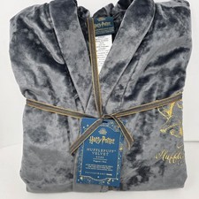 Pottery Barn Harry Potter House Velvet Robe Hufflepuff Extra Extra Small NEW