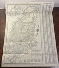Vintage 1930s ? Map Of The City Of New Rochelle Westchester County New York 22"