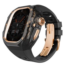 Luxury Glacier Modification Kit For Apple Watch Ultra 3/2/1 49MM Silicone Strap