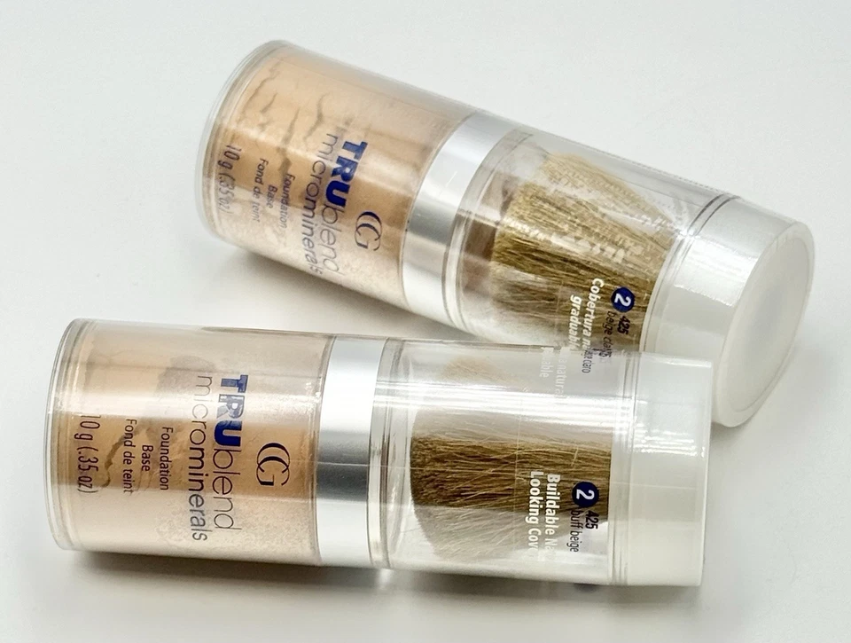 Covergirl Trublend Microminerals Foundation 425 BUFF BEIGE .35 oz. (2 Pack) - Image 2 of 3