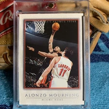 1999-00 Topps Gallery  Private Issue !- Alonzo Mourning 81/250