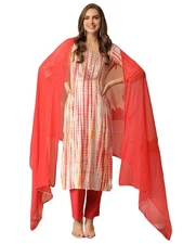 GoSriKi Women Kurta with Pant & Dupatta