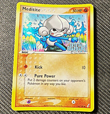 Meditite 56/100 EX Crystal Guardians Reverse Holo Stamped MP on eBay