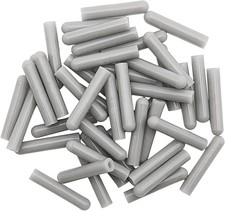 100 Pcs Universal Silicone Dishwasher Rack Tine Prong Repair End Tip Gray