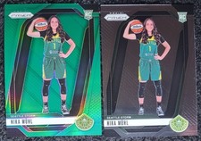 NIKA MUHL RC 2024 Prizm WNBA GREEN PRIZM #146 & FREE Base TEAM COLOR STORM 