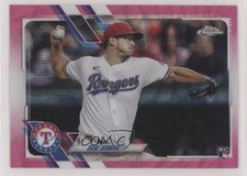 2021 Topps Chrome Update Target Pink Wave Refractor Dane Dunning #USC9 8k4