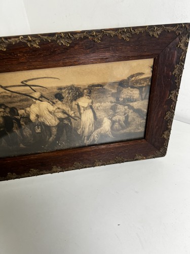 The Harvest Moon: stampa con cornice in legno realizzata da Robert Walker Macbeth - Foto 7 di 7