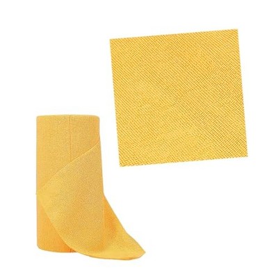 Car Microfiber Cleaning Cloth Roll, Highly Absorbent Quick-Dry 20 PCS Yellow