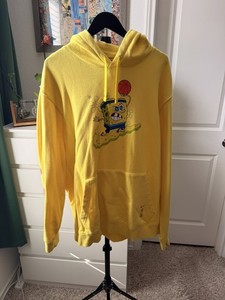yellow spongebob hoodie nike