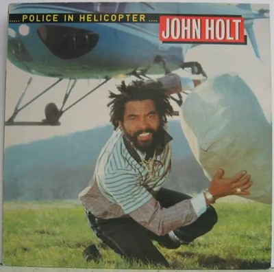 John Holt Police In Helicopter NEAR MINT Greensleeves Vinyl LP