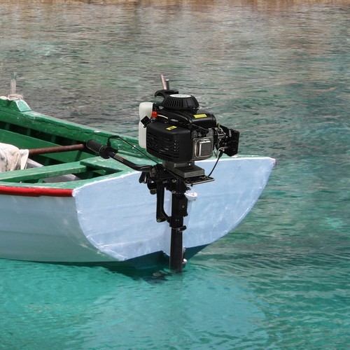 3HP 4-Stroke Outboard Motor Air Cooling Boat Engine CDI for Outdoor Adventure