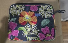 Vera Bradley Quilted Floral Padded Tablet Case Sleeve