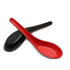 Asian Soup Spoons, Chinese Japanese Miso Ramen Wonton Dumpling Pho Rice Noodle