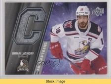 2021-22 Upper Deck AHL Captains Brian Lashoff #L-9 READ u2v