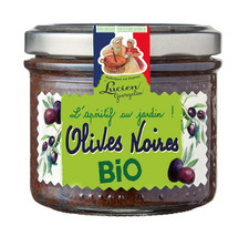 Lucien Georgelin Olives noires BIO le bocal de 100g