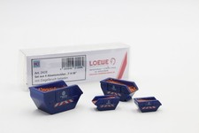 Loewe Set aus 4 versch. Absetzmulden "THW" mit Ziegelbruch HO 2428 1/87 /LW400