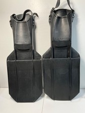 ScubaPro Sea Wing 25-552-000 Full Foot Fins Black Ex Large XL Made in USA