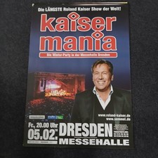 Roland Kaiser Plakat "Kaisermania" Größe A1 Neuwertig