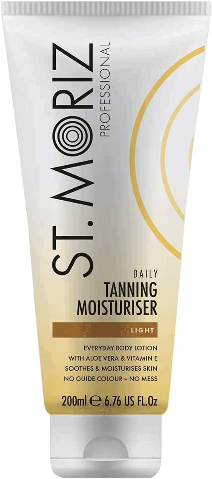 St Moriz Professional Daily Tanning Moisturiser with Aloe Vera, Vitamin E, Gradu