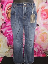 NWT Flamingals Womens Medium Wash Jeans 263939 Size Large 27.5 inch Inseam