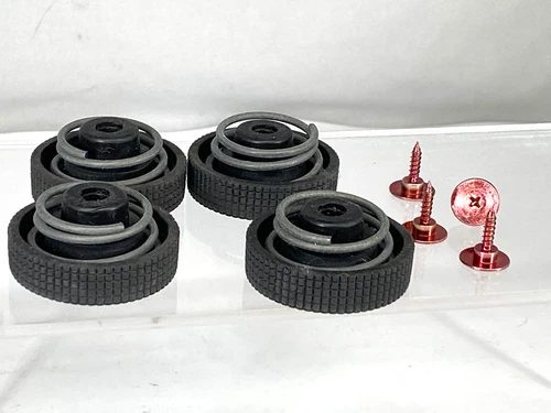 OEM PART Technics SL-BD20 Stereo Turntable Set of 4 Feet and Screws